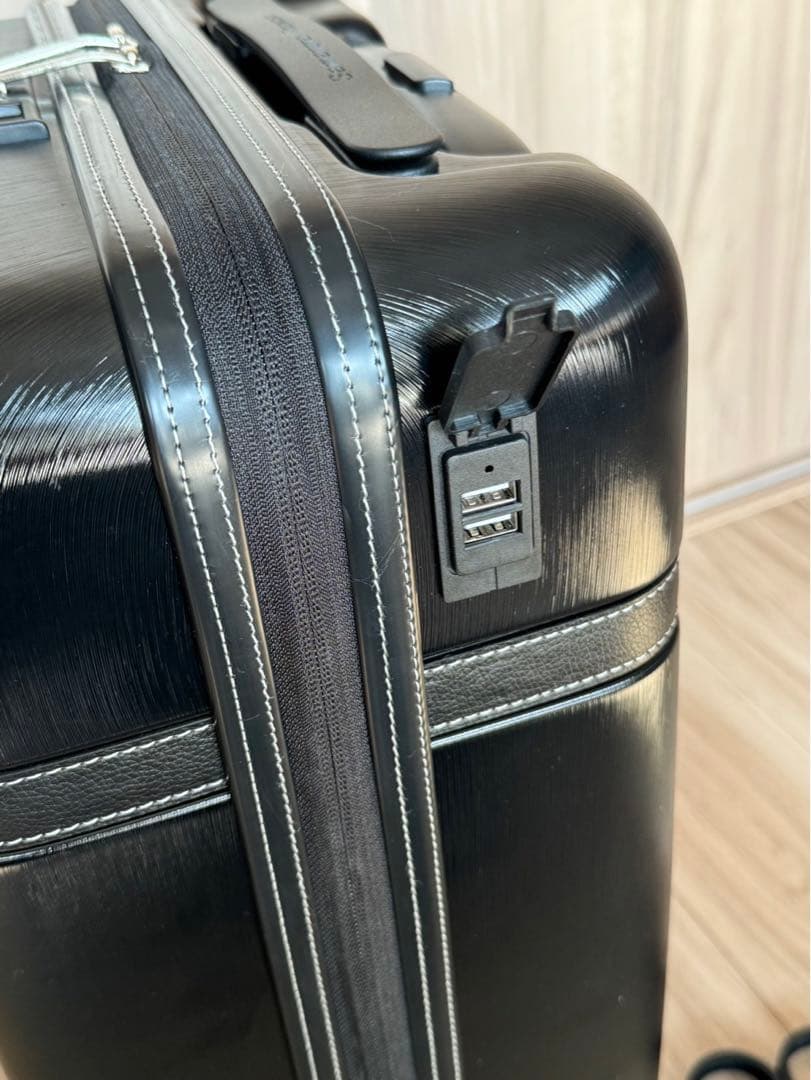 【美品】Samantha Thavasa トラベルキャリーケース(小) ブラック