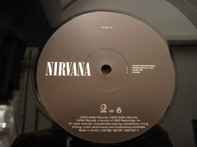NIRVANA　ニルヴァーナ　2枚組　レコード　2002　オリジナル盤