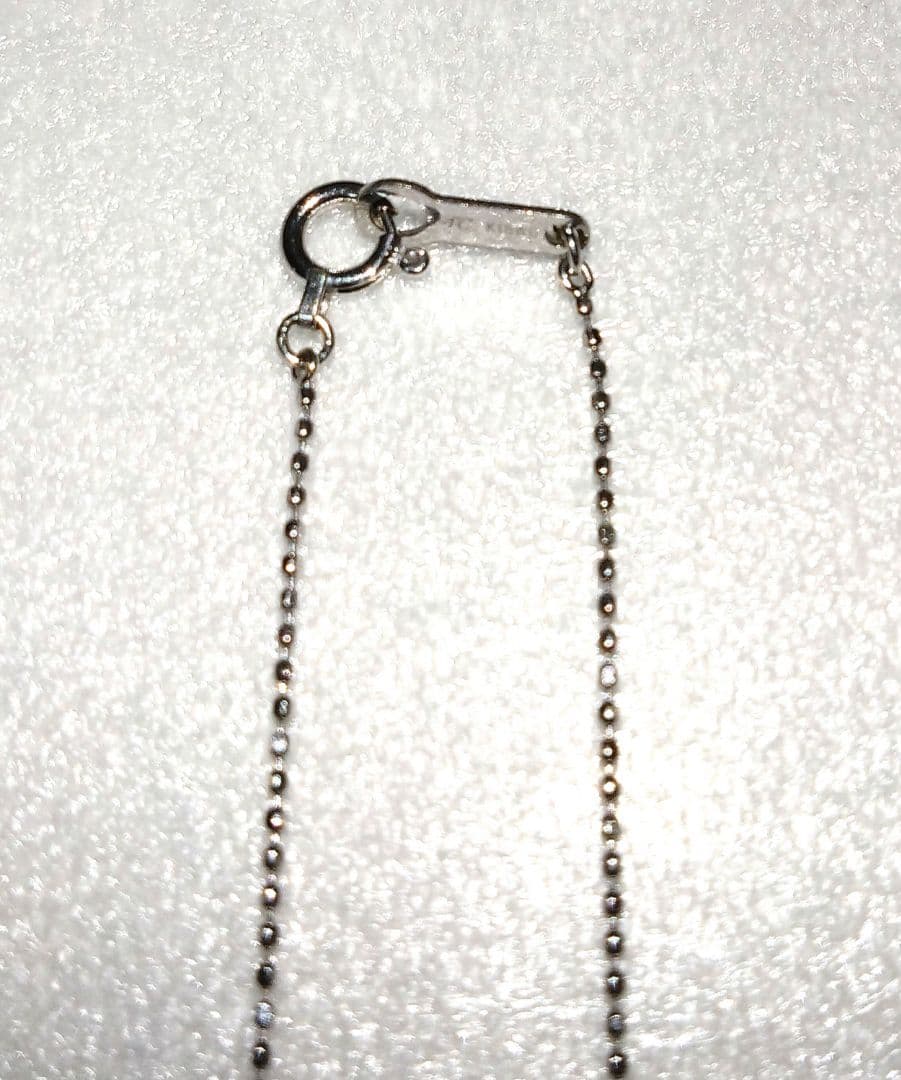 MK商品 4°C K18WG ダイヤモンドネックレス