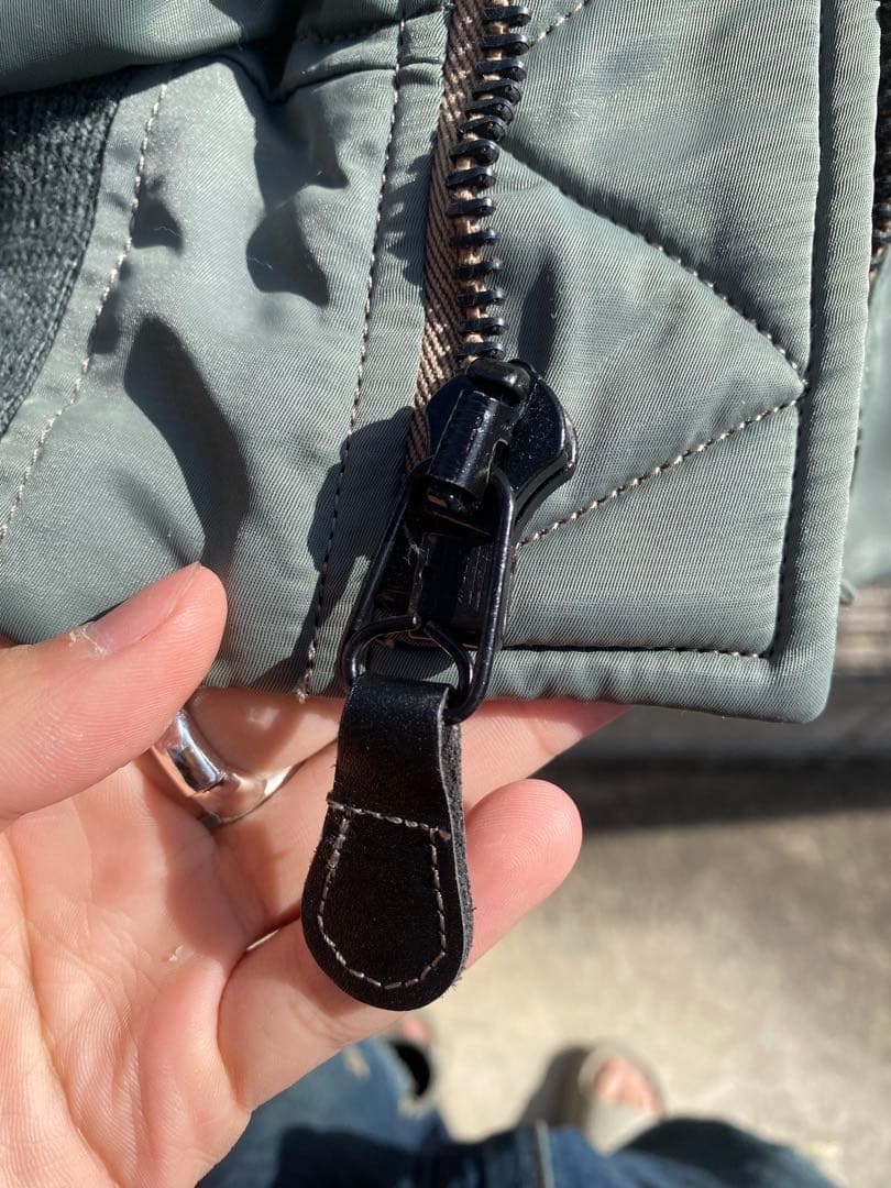 B-15 フライトジャケット　ファー付き