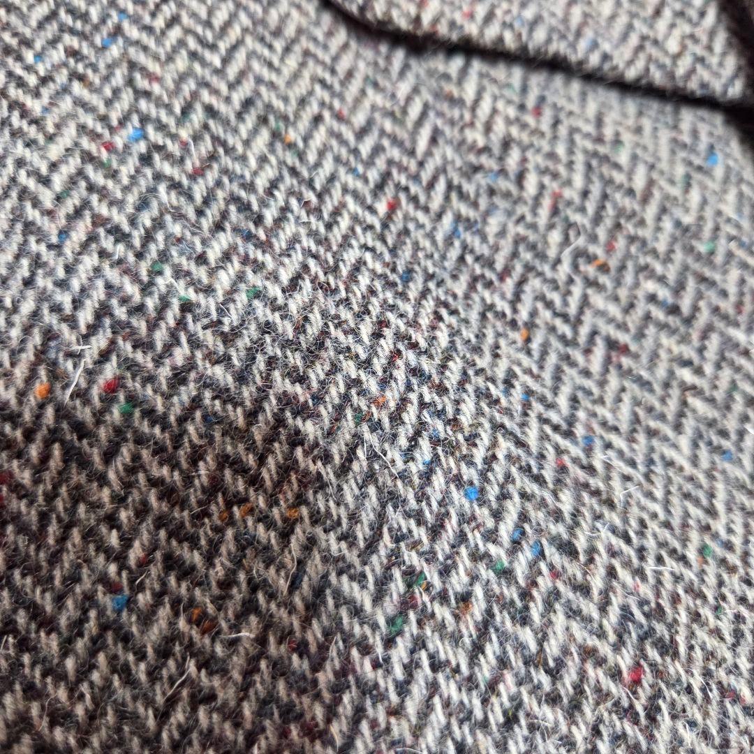 [美品]Ralph Lauren ツイードジャケット ヘリンボーン カラーネップ