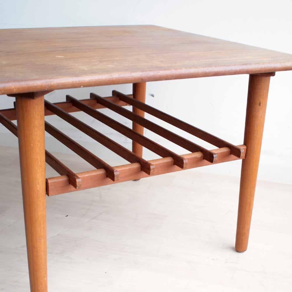 ビンテージ チーク材 コーヒーテーブル 70cm ZR14123