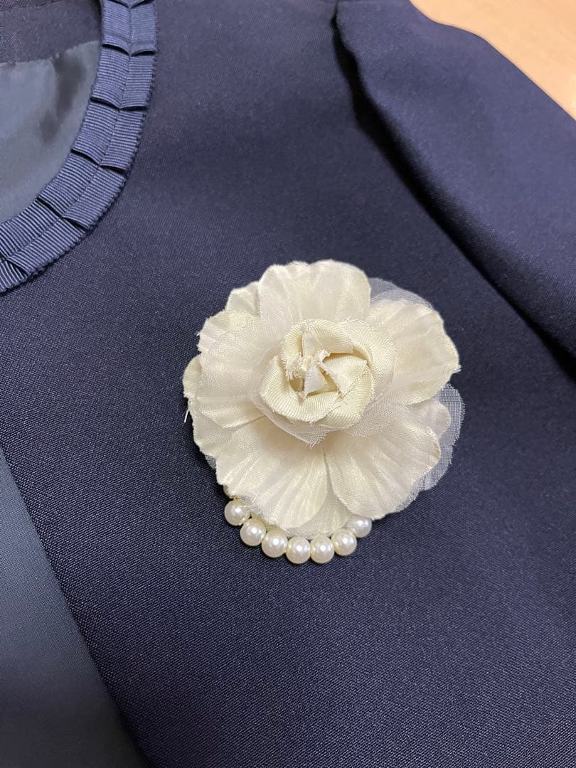 CHOPIN　フラワージャガードアンサンブル　130 卒園式・入学式スーツ