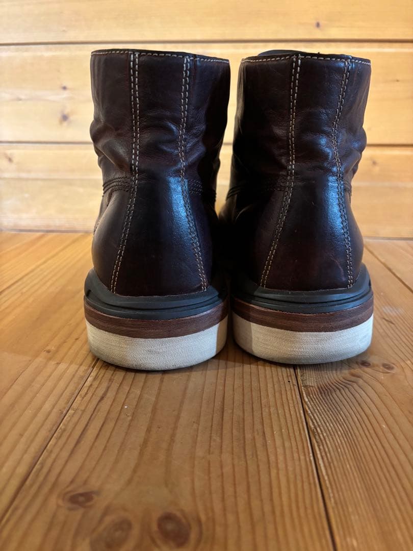 靴 elmovisvim virgil boots darkbrown
