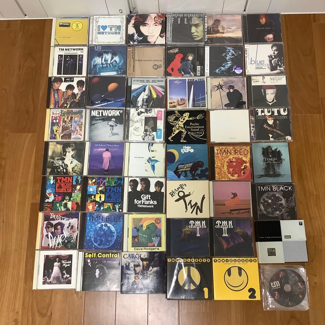 TM NETWORK 小室哲哉　宇都宮隆　木根尚登　CD セット