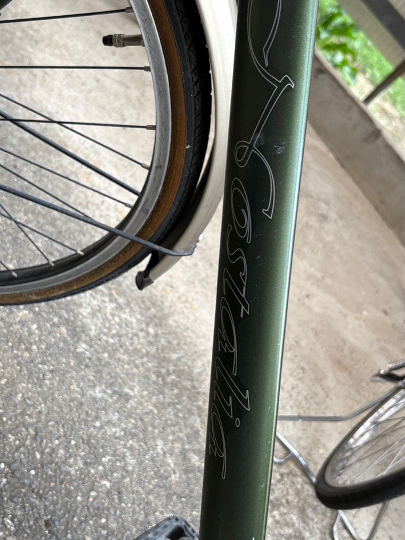 直接お取引‼️ マルキン ノスタリア　自転車　鍵付き