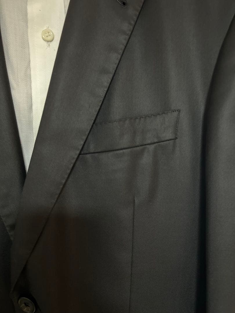 【ポールスミス】Paul Smith ブラックスーツSETベルト靴付き