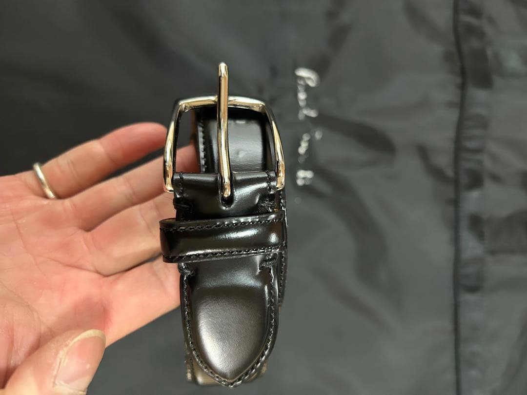 【ポールスミス】Paul Smith ブラックスーツSETベルト靴付き