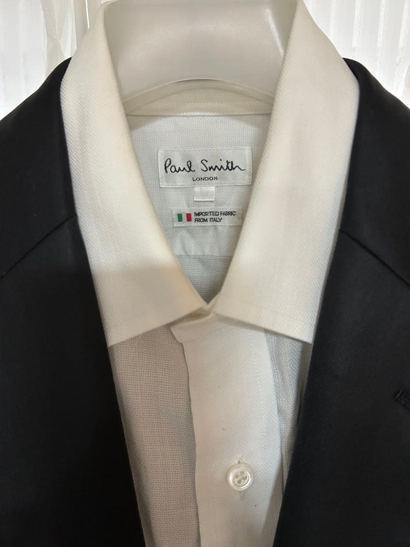 【ポールスミス】Paul Smith ブラックスーツSETベルト靴付き