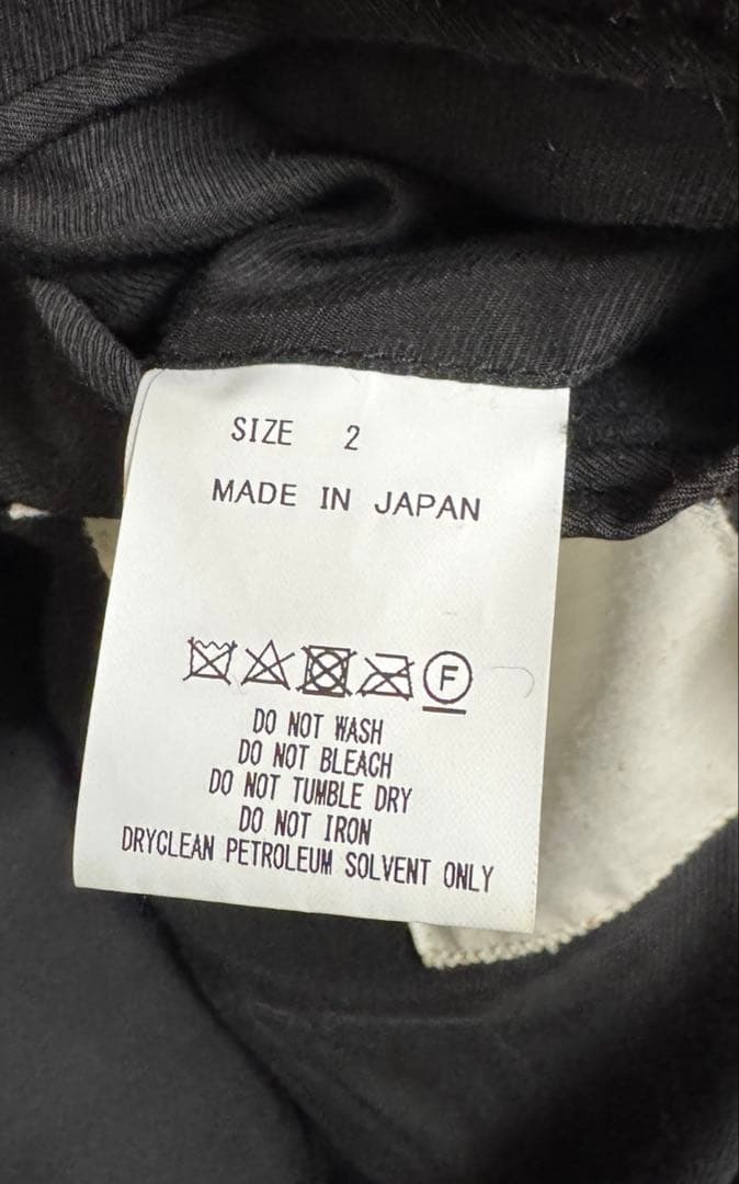 美品★Text alpaca NO COLLAR JACKET 2ジャケット