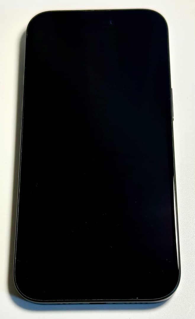 【美品】iPhone 15 256GB Black　SIMフリー　86％