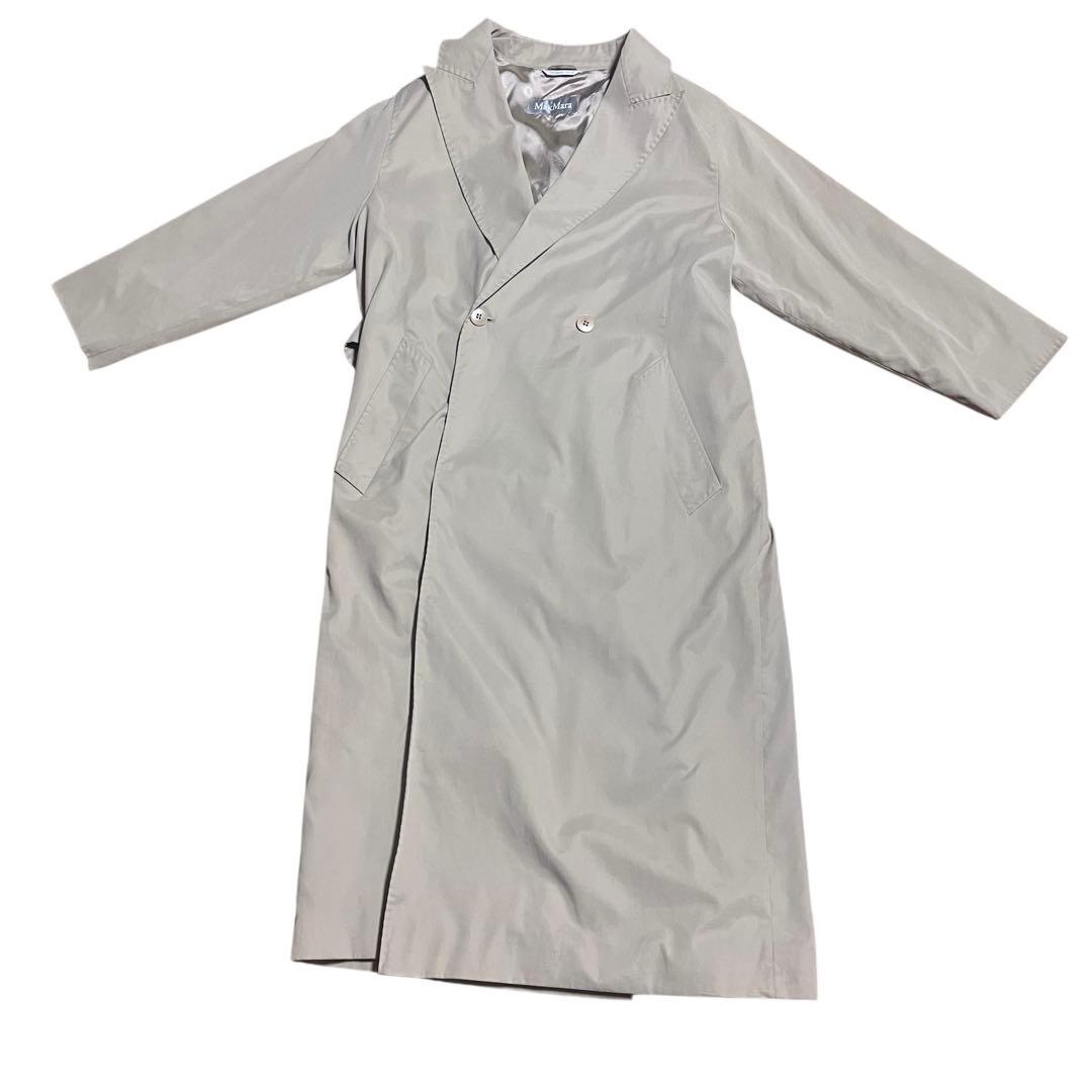 美品◎ 白タグMax Maraマックスマーラ ベージュ　チェスターコート　高級