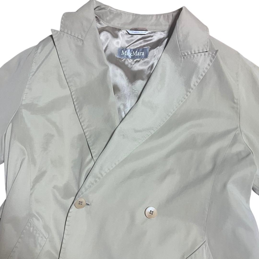 美品◎ 白タグMax Maraマックスマーラ ベージュ　チェスターコート　高級