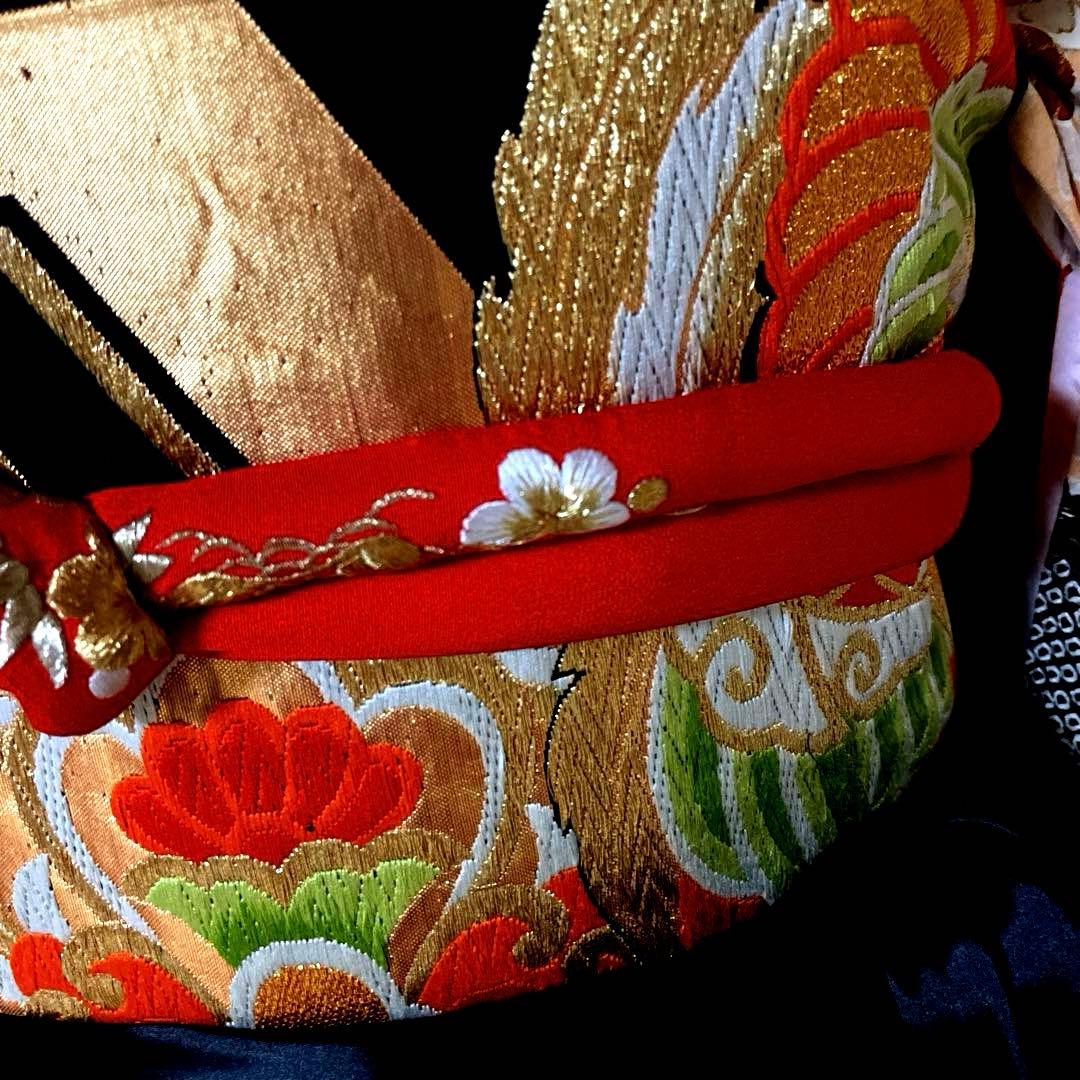 振袖フルセット　絞り　手描き友禅　手刺繍　吉祥文様　鳳凰　成人式振袖　振袖