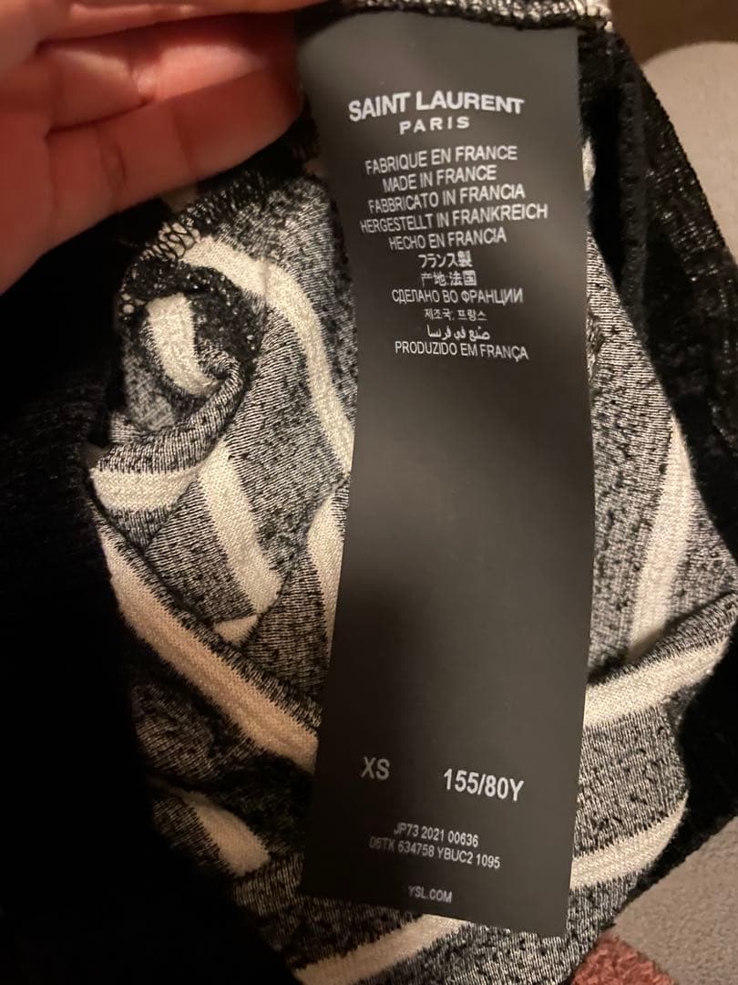 SAINT LAURENT ストライプ長袖