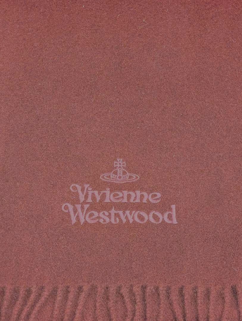 ✨新品 ヴィヴィアンウエストウッド バーガンディ ウールマフラー タグ付き