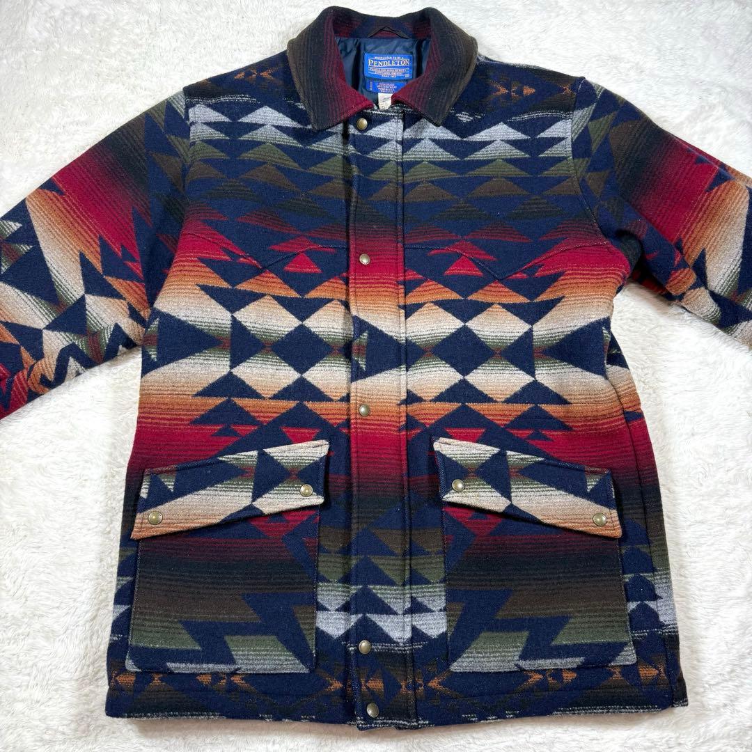 Pendleton ペンドルトンコートM ウール アメリカ製 チーフジョセフ