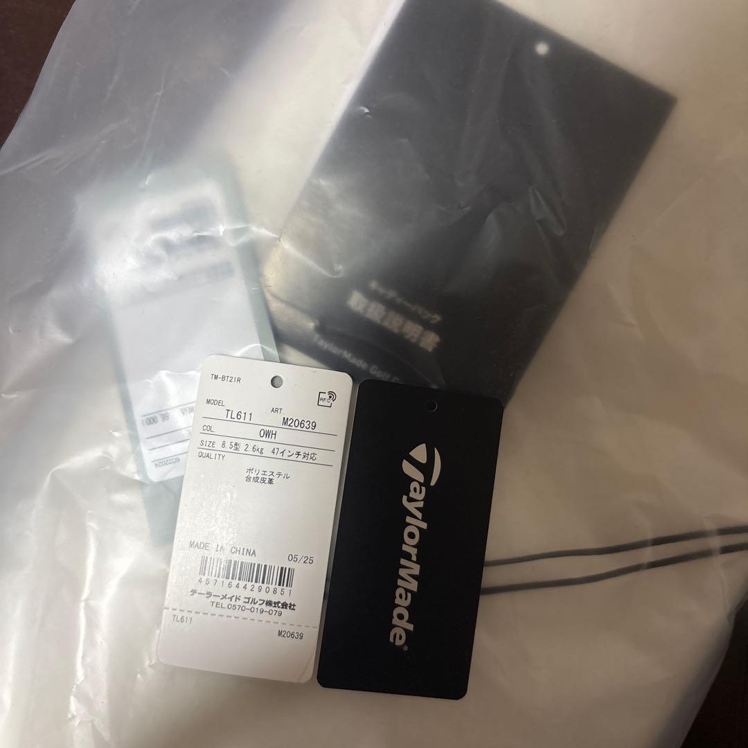 TaylorMade ユナイテッドアローズゴルフバッグ ホワイト