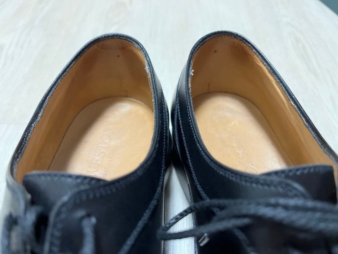 ジェイエムウエストン 330 ストレートチップ ブラック 6/E