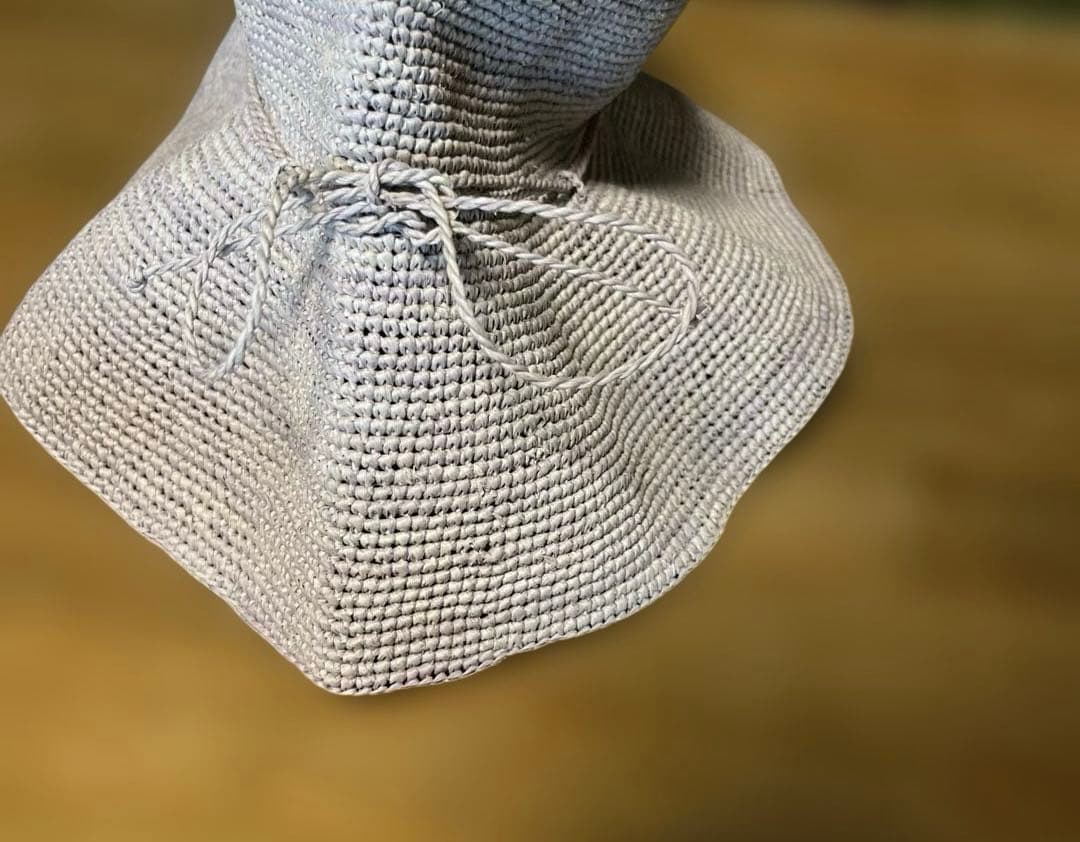 新品　HELEN KAMINSKI グレージュハット 保存袋付き　運動会