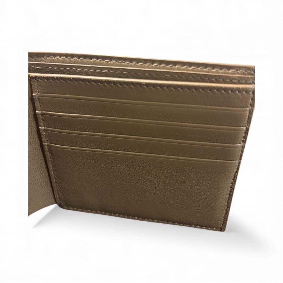 BALENCIAGA 二つ折り財布 ブラウン