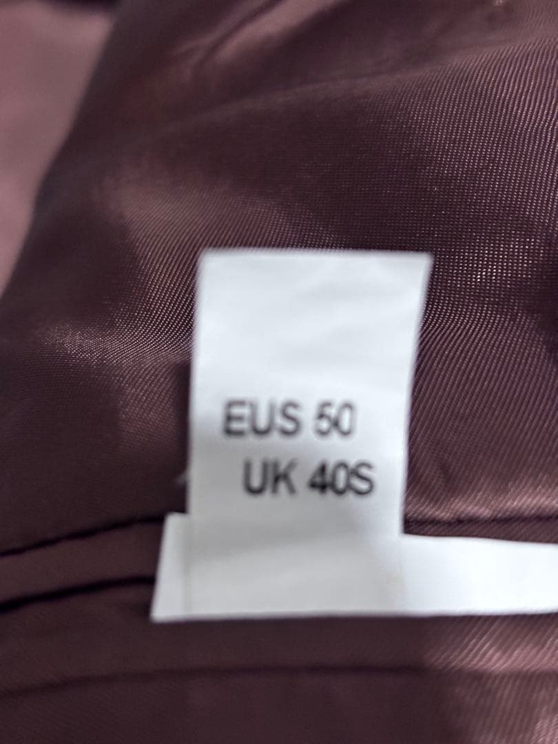 DAKS ブラウンツイード ハンティングジャケット　エルボーパッチ