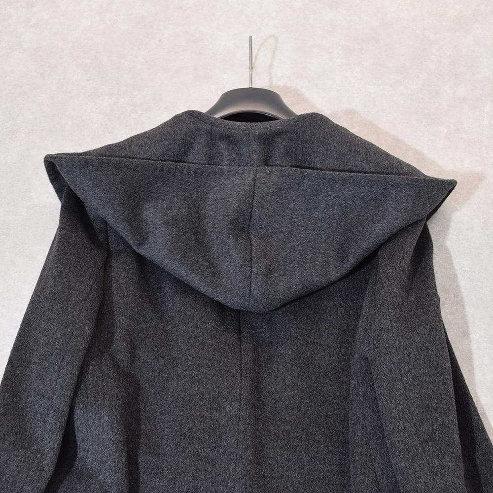 23区 × Loro Piana ロロピアーナ ウール フーデッドコート 38