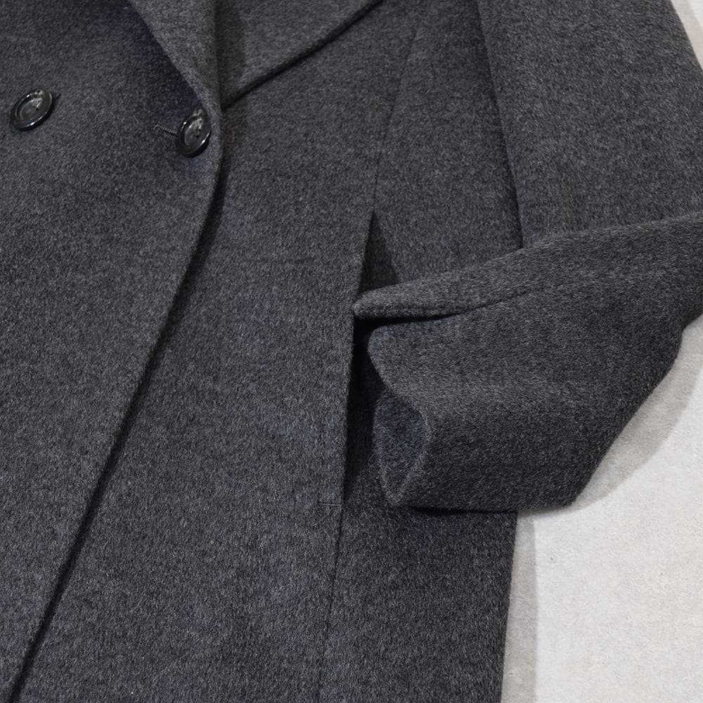 23区 × Loro Piana ロロピアーナ ウール フーデッドコート 38