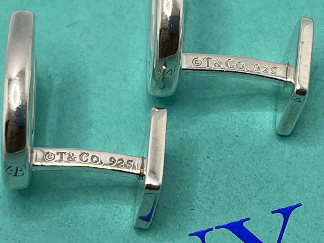 c460 希少　美品　ティファニー　ホースシュー　カフス　カフリンクス　925蹄