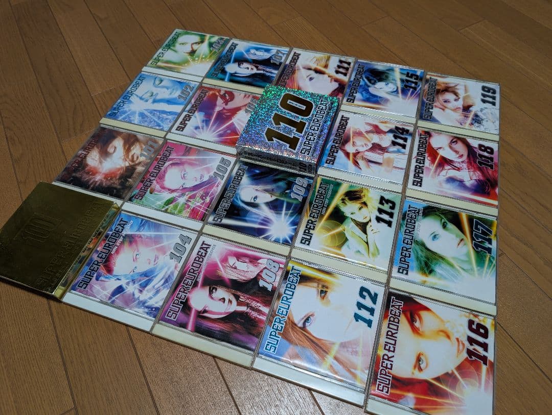CD『スーパーユーロビート』vol.100〜vol.119までの20枚セット！！