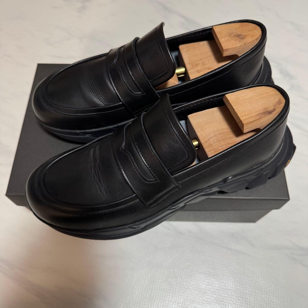 【美品】BEAMS B.SneakerLoafer BLACK/42