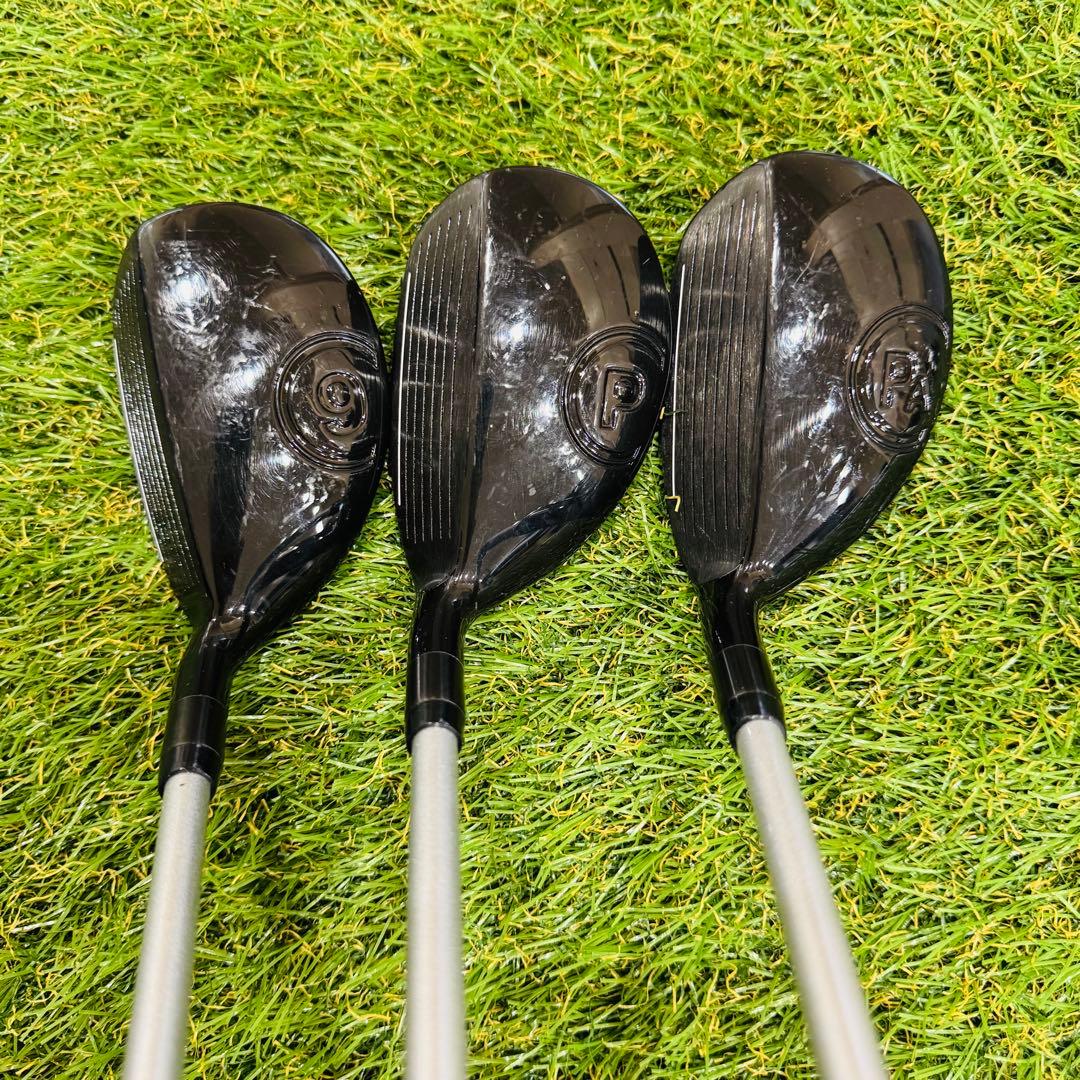 【男性用】EZY POWER ユーティリティ型アイアンセット ６本