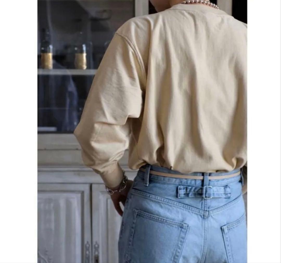 トップス AURALEE ELASTIC HIGH GAUGE SWEAT P/O 1