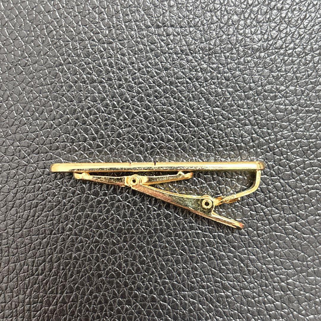 カルティエ タイピン ネクタイピン クリップ ゴールド ロゴレタッチ