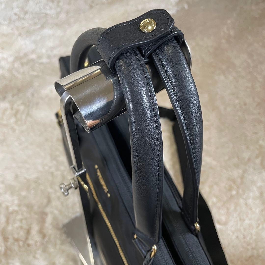 未使用✨　TUMI clare double zip brief 黒 2way