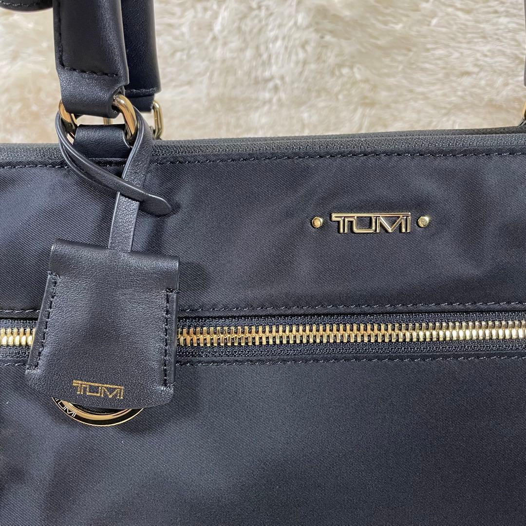 未使用✨　TUMI clare double zip brief 黒 2way