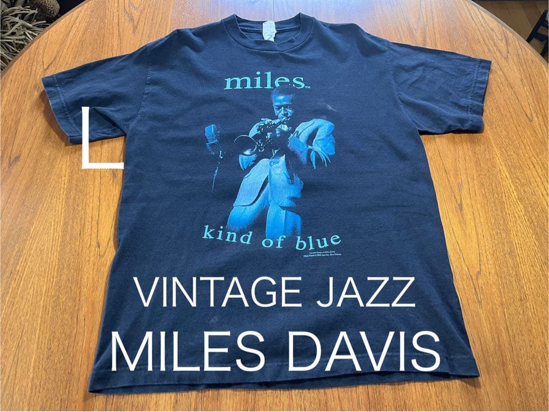 VINTAGE JAZZ Tシャツ　MILES DAVIS マイルスデイビス
