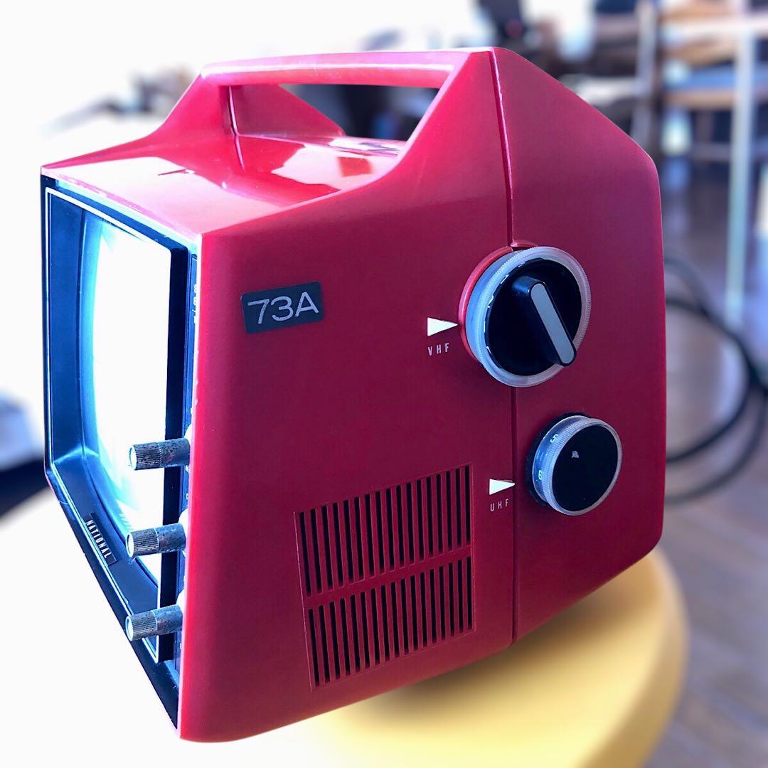 美品☆昭和レトロ☆ナショナル/トランジスタ－テレビ/ TR-710Aα