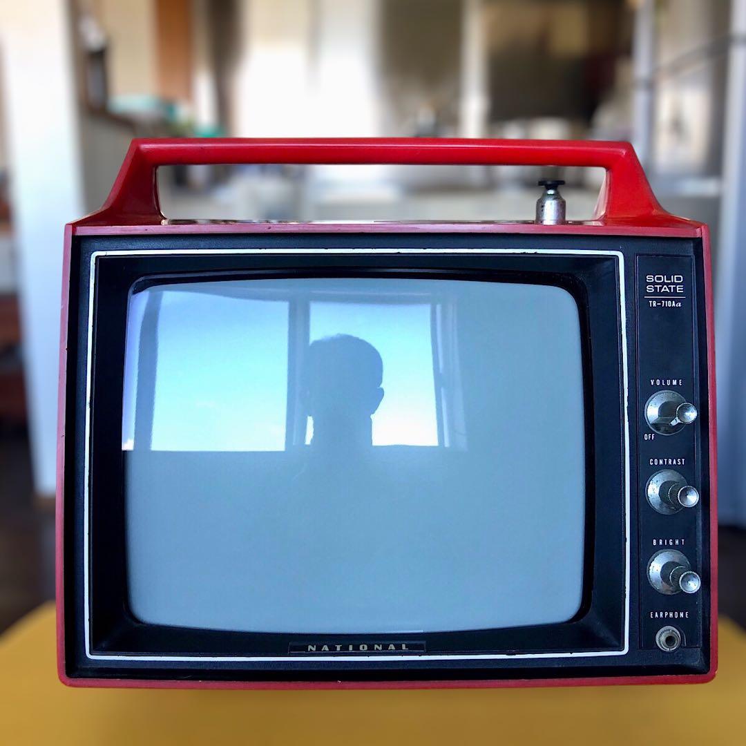 美品☆昭和レトロ☆ナショナル/トランジスタ－テレビ/ TR-710Aα