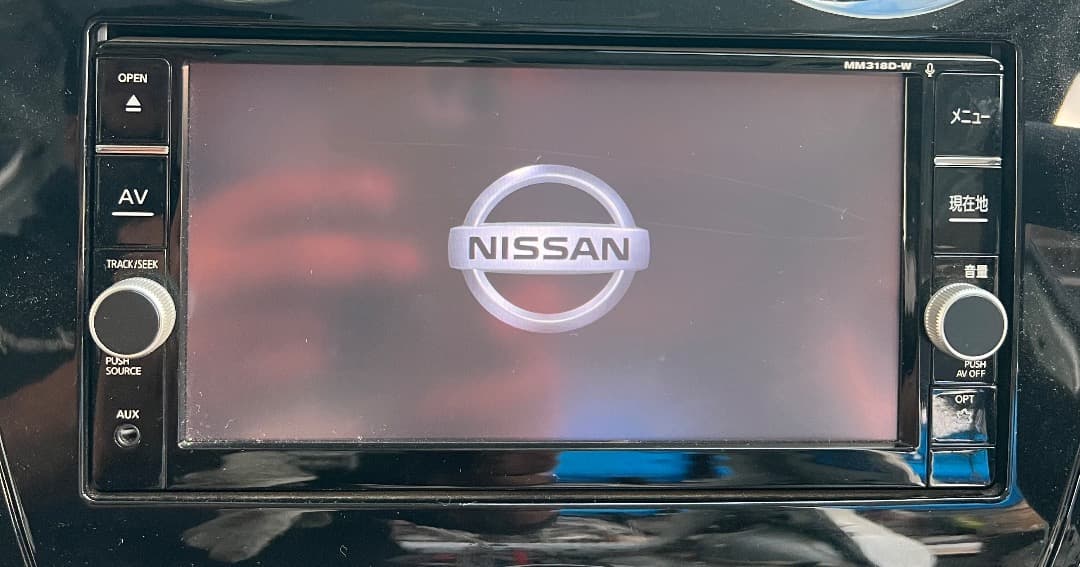 日産純正ナビ　MM318D-W　地図2021年