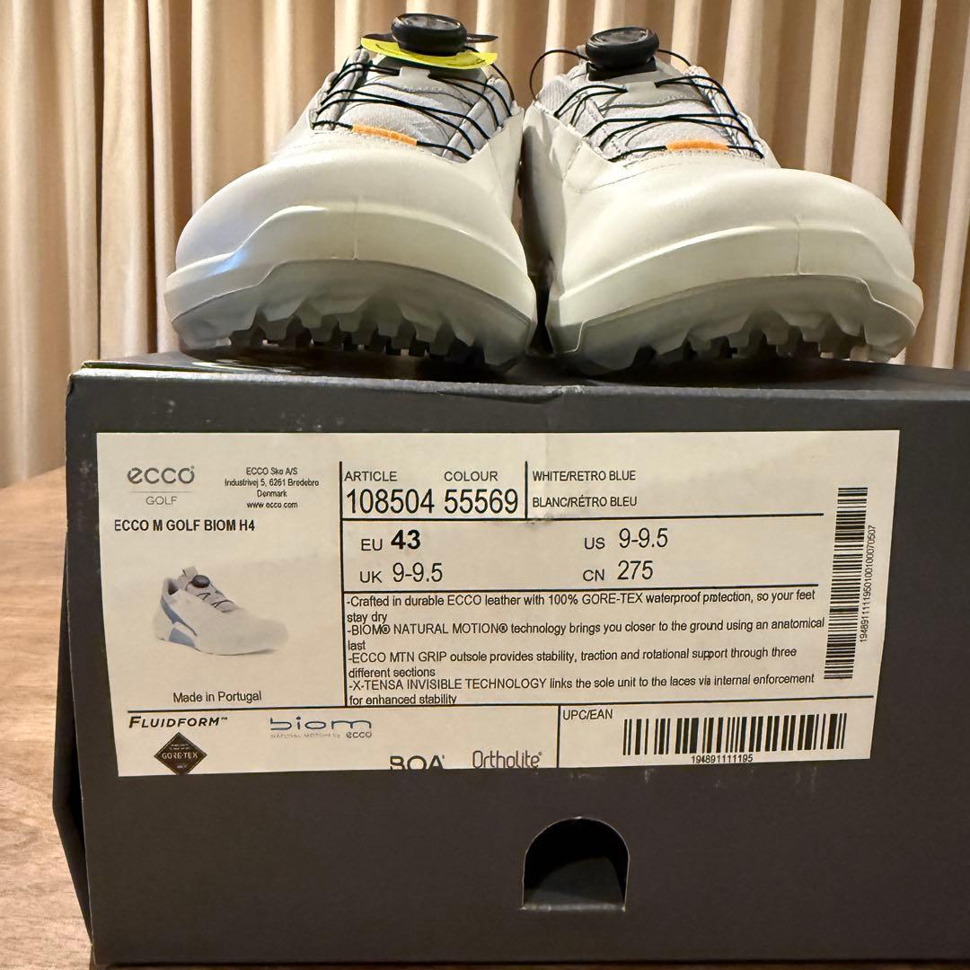 【未使用】ECCO エコー BIOM H4 BOAゴルフシューズ 27.5cm