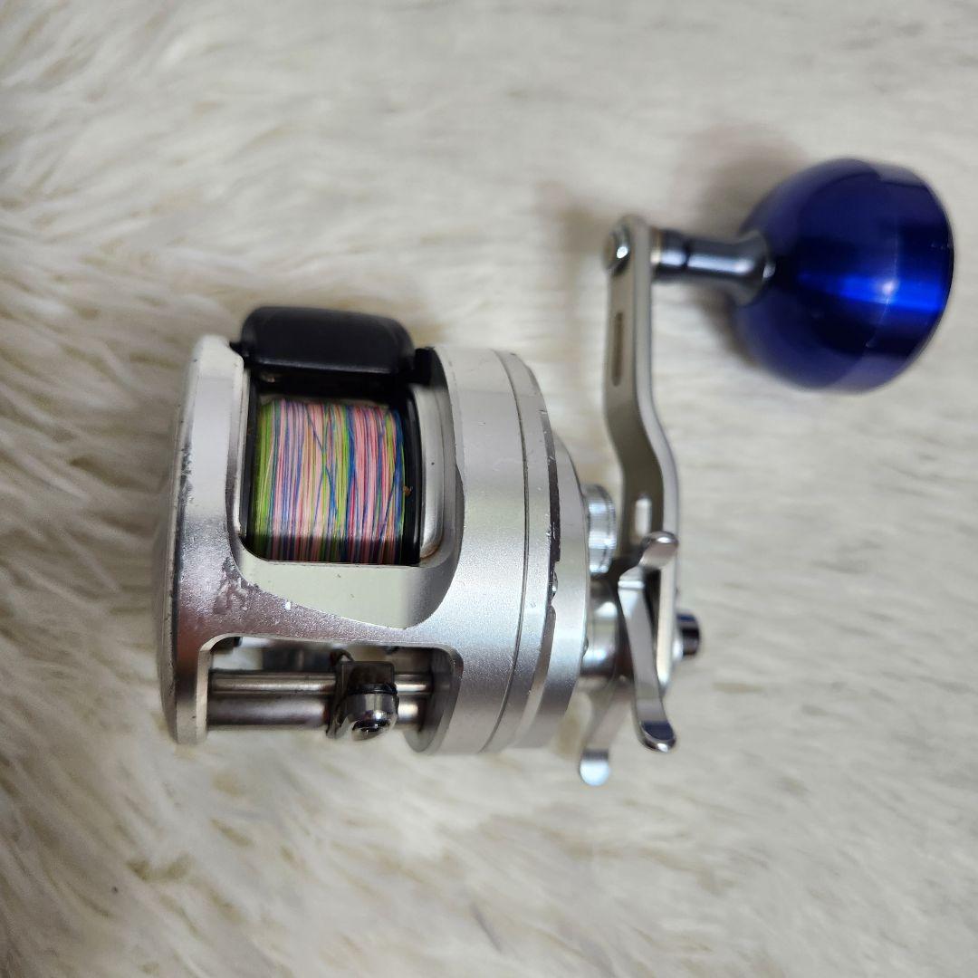 シマノ オシア カルカッタ 301HG 夢屋パワーハンドルノブ 左ハンドル