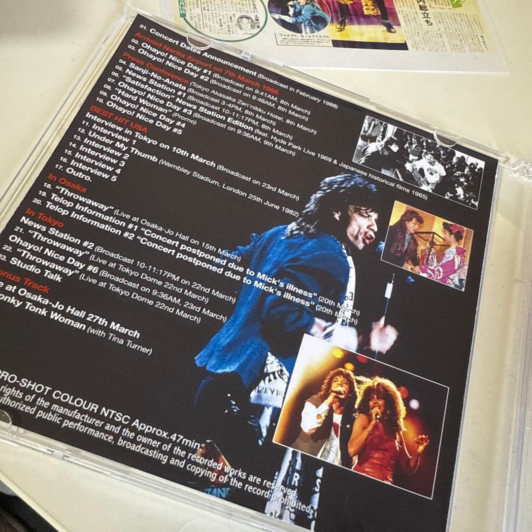 洋楽 MICK JAGGER JAPAN TOUR 1988 CD
