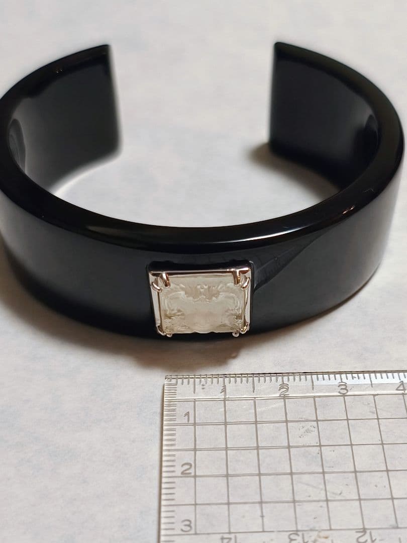 ラリック　Lalique　シルバー　ブレスレット　アレトゥーズ　バングル