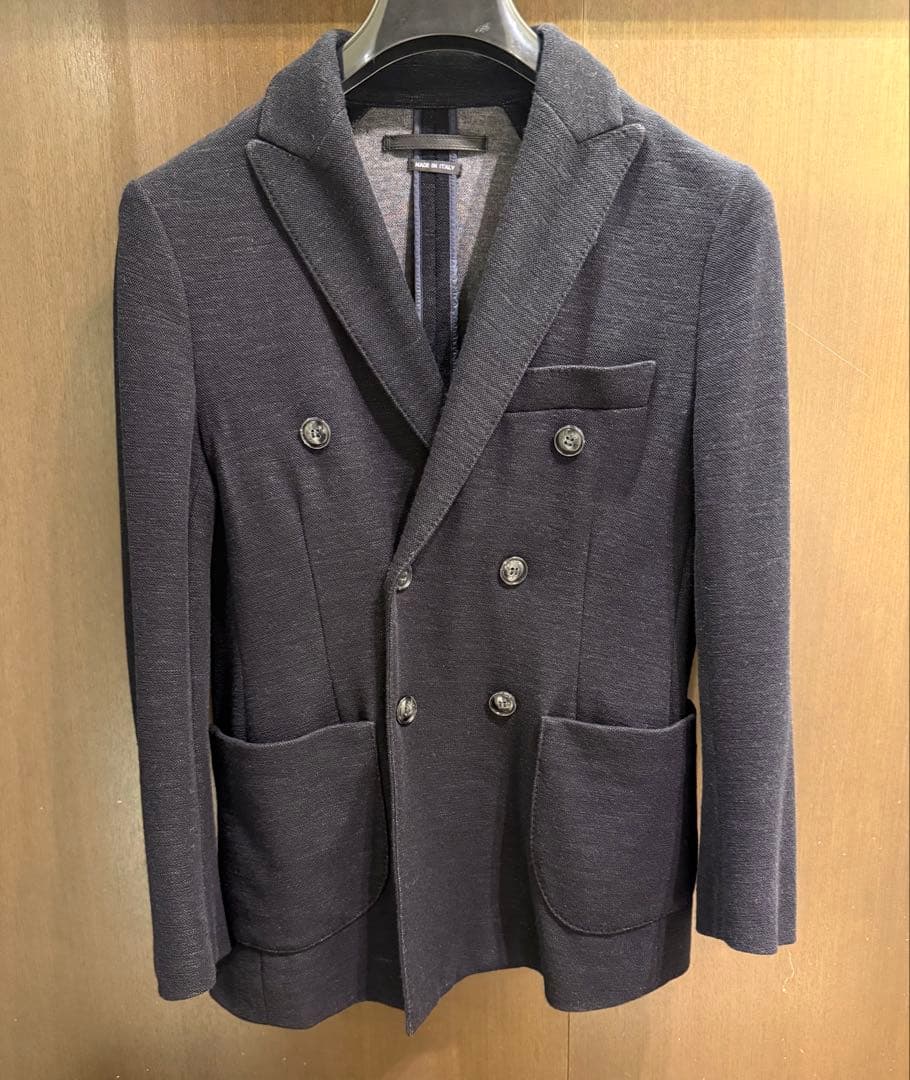 T*A様 ジョルジオ アルマーニ 美品ダブルジャケット　ネイビー