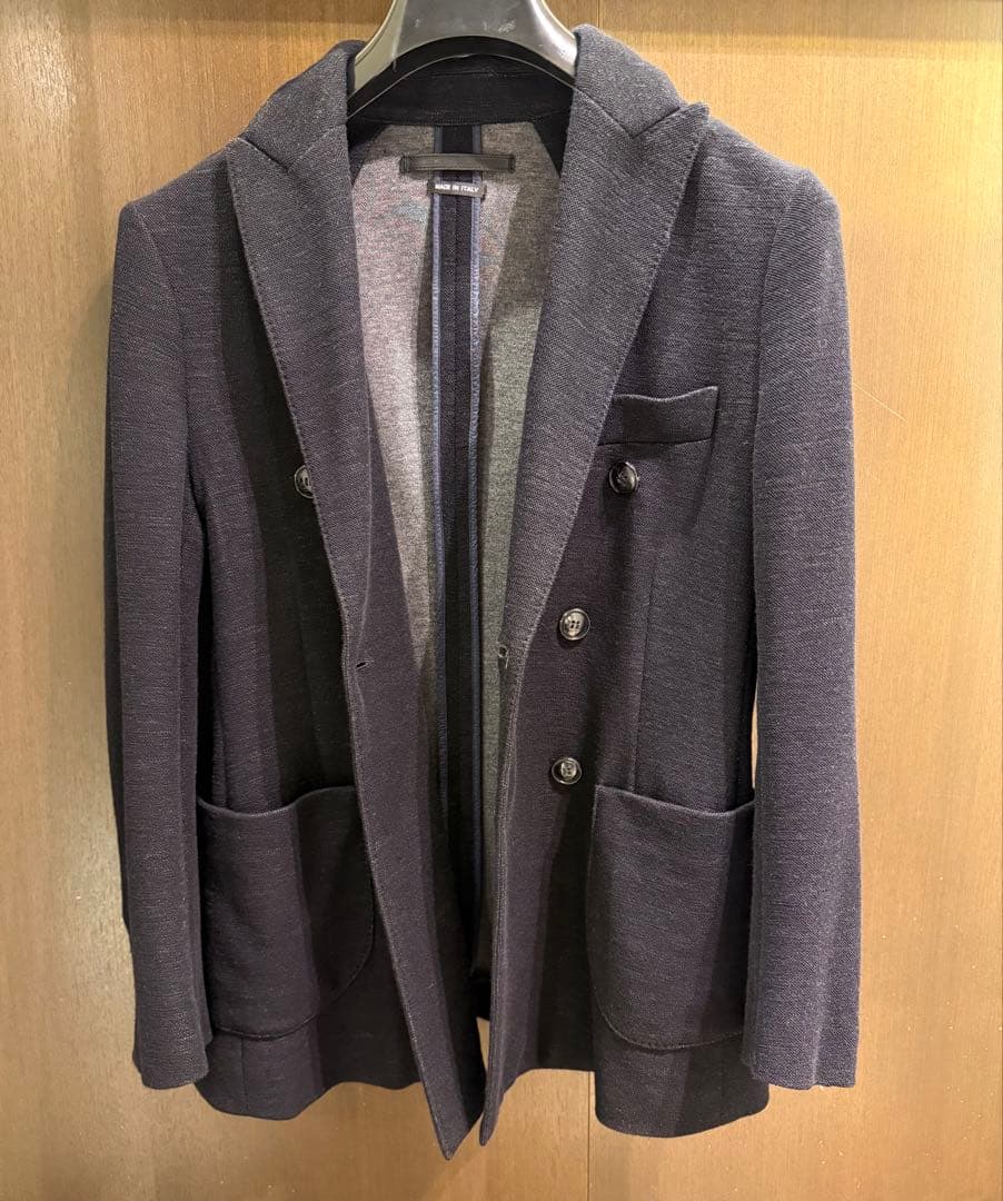 T*A様 ジョルジオ アルマーニ 美品ダブルジャケット　ネイビー