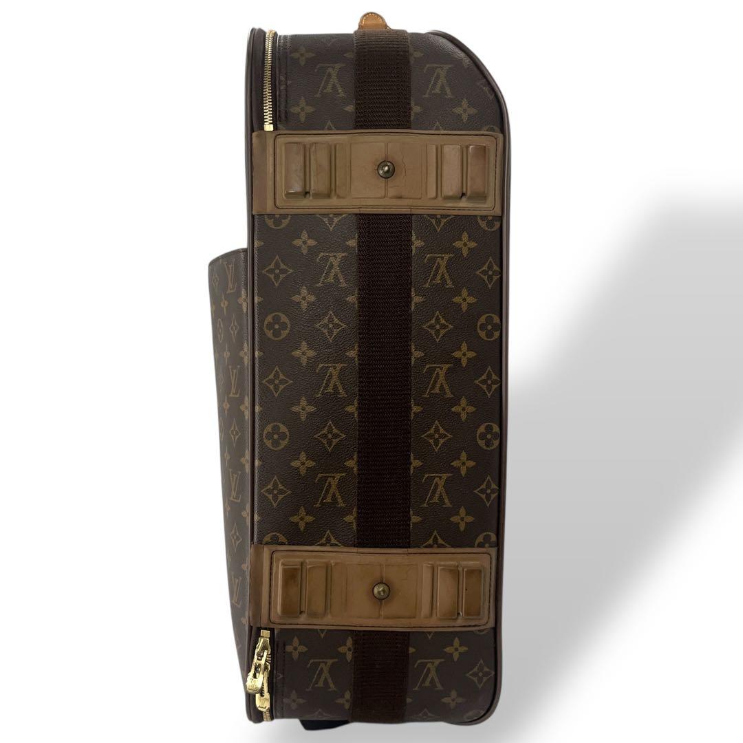 ルイヴィトン　キャリーケース　ペガス55 モノグラム　ブラウン　PVCレザー