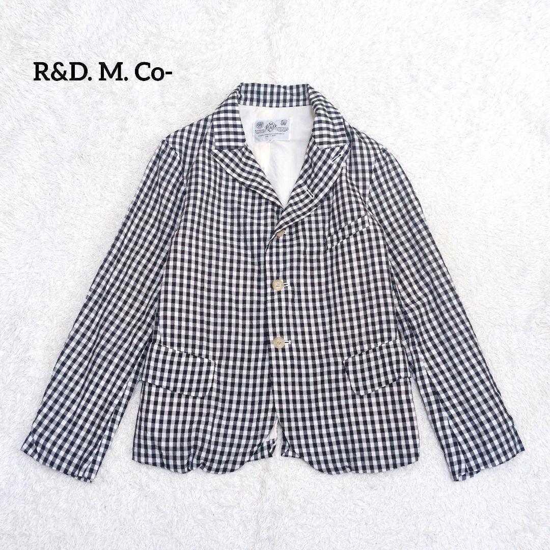 オールドマンズテーラー　テーラードジャケット　ギンガムチェック　コットンシルク