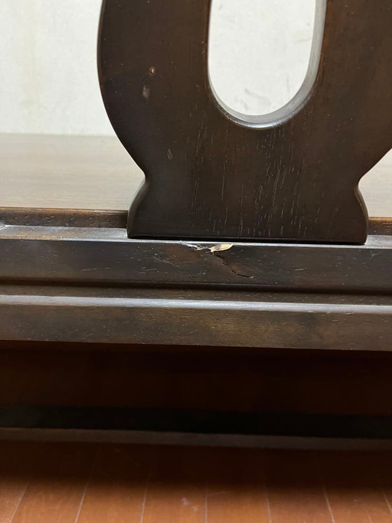 【愛知県岐阜県手渡値引】カリモク ルスティックRUSTIC ３人掛ベンチチェア