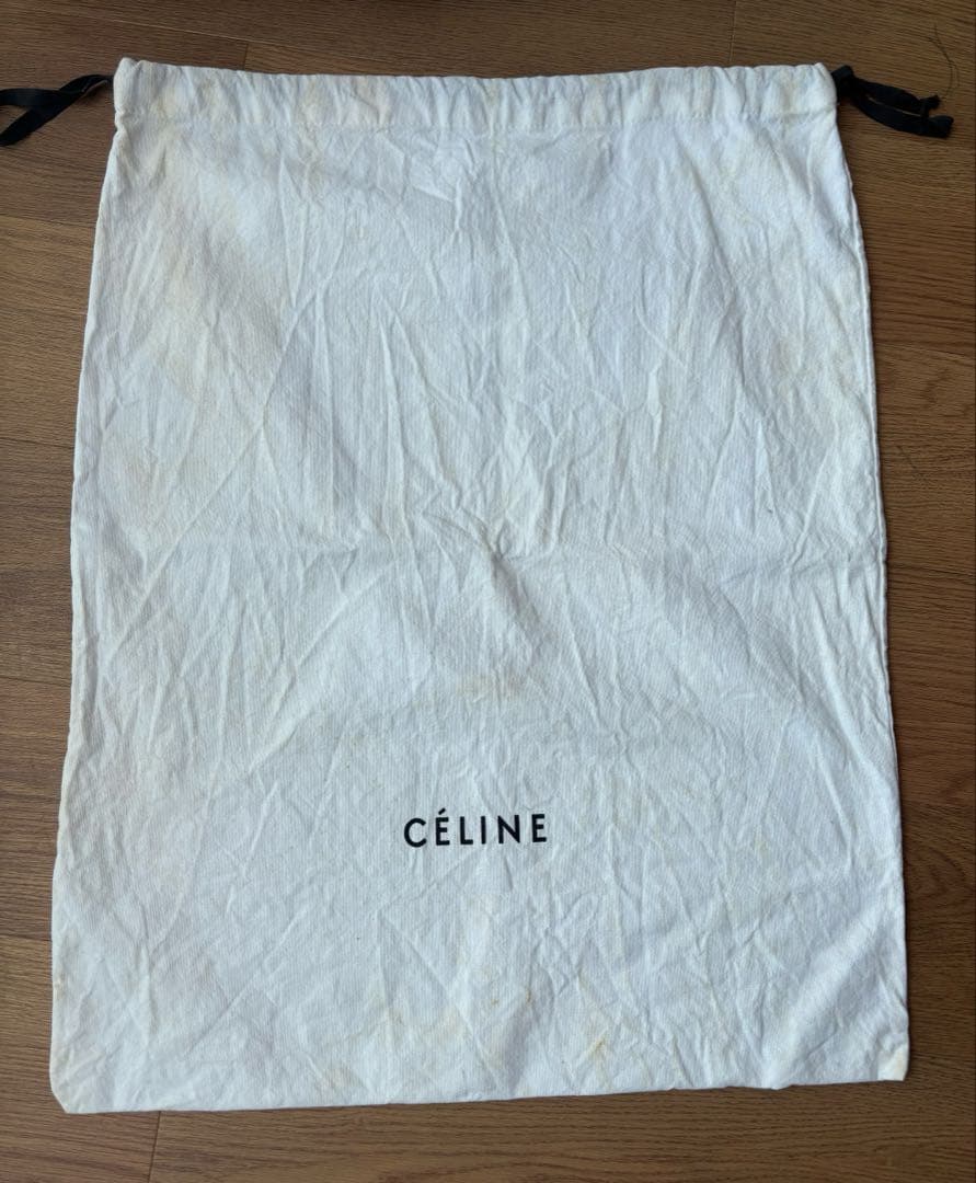 CÉLINE 赤✖️ベージュ トートバッグ